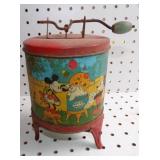 Vintage Micky Mouse Washer 8" Tall