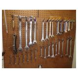 Open End Wrench on Wall