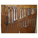 Open End Wrench on Wall