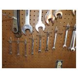 Open End Wrench on Wall