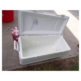 Big Igloo Cooler, Snow Flake Can and Styrofoam Cooler