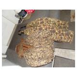 Camo Jacket and Bibs Lg