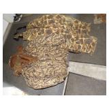 Camo Jacket and Bibs Lg