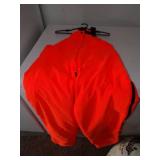 Orange Hunting Bibs Med