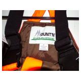 Orange Hunting Bibs Med
