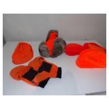 Hunting Orange Glove and Hats