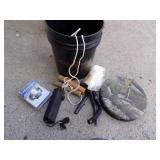 Hunting Pail Seat w/ Gear