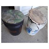 Pair of Hunting Pails w/ Gear