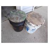 Pair of Hunting Pails w/ Gear
