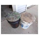 Pair of Hunting Pails w/ Gear