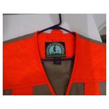 Orange Hunting Gear- 2x zip up sweatsuit, unknow zip up sweatsuit