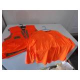 Orange Hunting Gear- XL Vest, 2XL Long sleaved shirt
