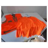 Orange Hunting Gear- XL Vest, 2XL Long sleaved shirt