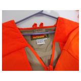 Orange Hunting Gear-2x vest, 2 unknown sized zips