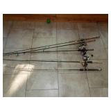 Fishing Poles - 5 Open Face