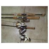 Fishing Poles - 5 Open Face