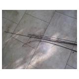 Fishing Poles - 2 Open Face, 2 Closed Faced