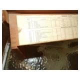 Vintage Remington 22 Ammo Wooden Display