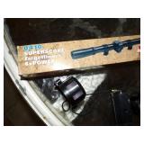 Hunting Assortment - Knives, Scope, Gun Oil