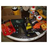 Hunting Assortment - Ice Cleats, Hand and Foot Warmers, Spot Light