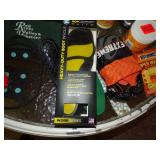 Hunting Assortment - Ice Cleats, Hand and Foot Warmers, Spot Light