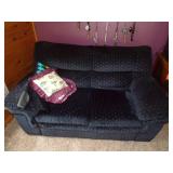 Blue Loveseat