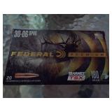 20 Box of Federal 30-06  180 Grain Ammo