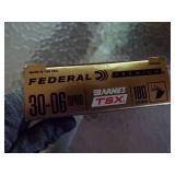 20 Box of Federal 30-06  180 Grain Ammo