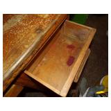 Vintage Desk and Chair - HEAVY