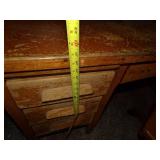 Vintage Desk and Chair - HEAVY