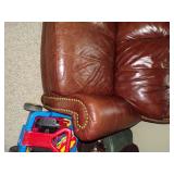 Brown Couch and Loveseat