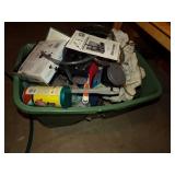 Fish Lot- 75 gal Aquarium , Cube Aquarium, Tote of Supplies, Stand