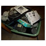 Fish Lot- 75 gal Aquarium , Cube Aquarium, Tote of Supplies, Stand