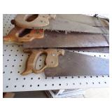 Group of Hand Saws