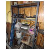 Metal Shelf and Contains