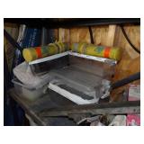 Metal Shelf and Contains