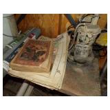 Metal Shelf and Contains