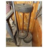 2 Pair of Axels and Wheels