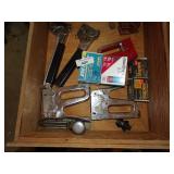 Staplers and Staples and Tackers