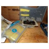 Lower Cabinet Shelf - Glue gun, Rivet Gun