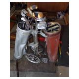 Vintage Golf Cadet and Pair of Golf Bags