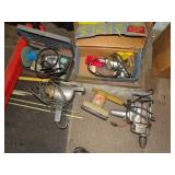 Vintage Tools and Sawhorse