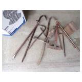 Crowbars and Sledge Head and Weight