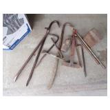 Crowbars and Sledge Head and Weight