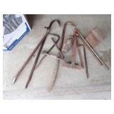 Crowbars and Sledge Head and Weight