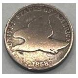 1858 Flying Eagle Cent