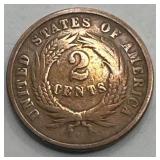 1865 Two Cent Piece