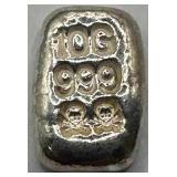 10 Gram .999 Silver Bar