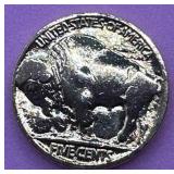 24kt Gold Plated Buffalo Nickel