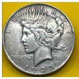 1923 Silver Peace Dollar